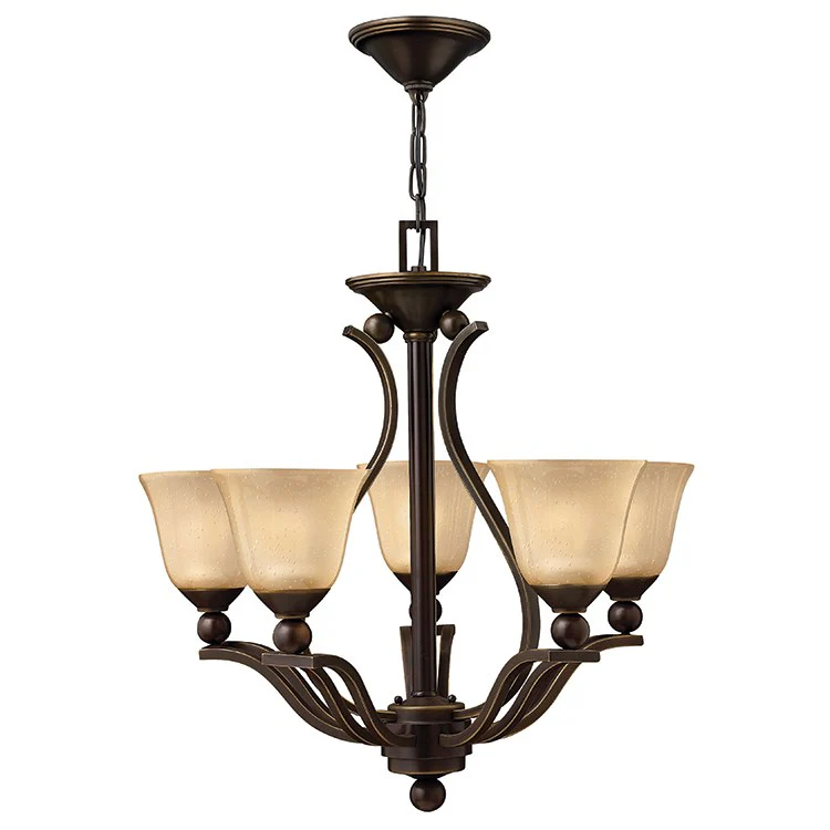 Bolla Five-Light Single-Tier Chandelier - Frankwebs