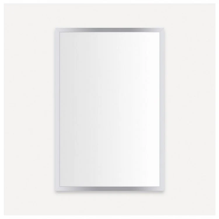 Medicine Cabinet Profiles 20W x 30H x 6D Inch 1 Doors Mirror Chrome Flat Top Left Hand Side Electric - Frankwebs