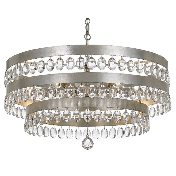 Perla Eight-Light Chandelier - Frankwebs