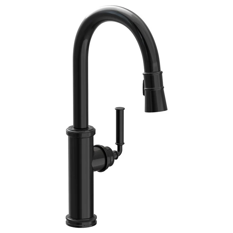 Kitchen Faucet Taft 1 Lever ADA Flat Black Pull Down Spout Height 10-1/3 Inch 1.8 Gallons per Minute - Frankwebs