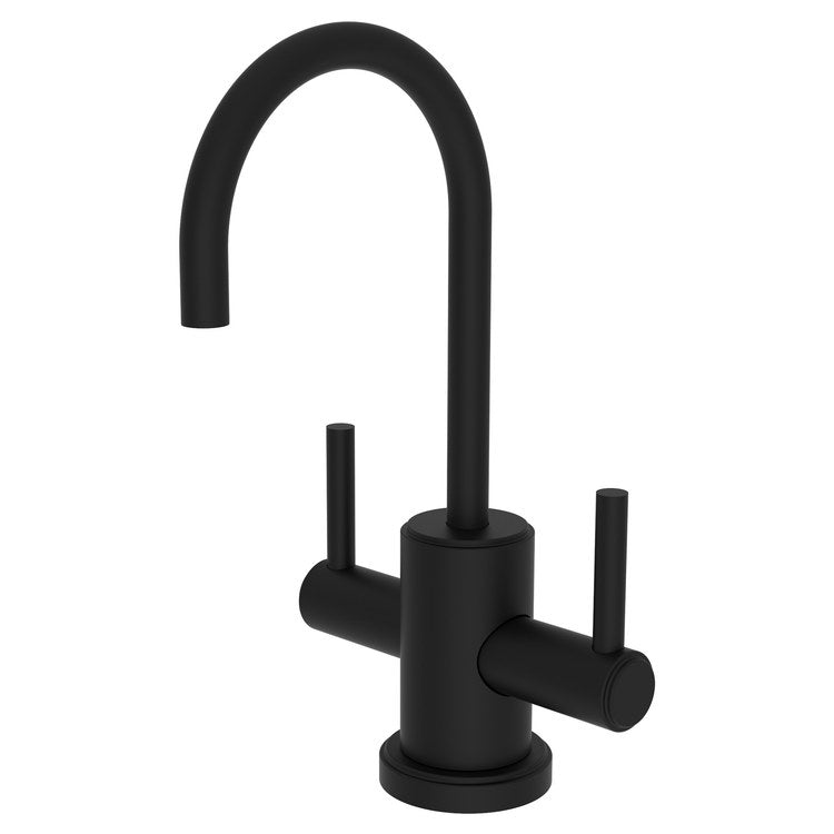 Water Dispenser Seager Hot and Cold 2 Lever Gooseneck Antique Nickel - Frankwebs