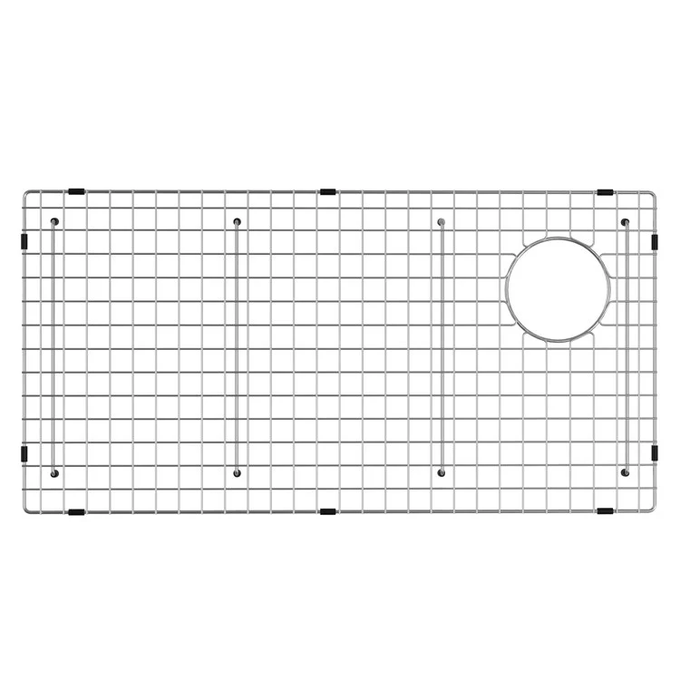Bellucci Series Stainless Steel Kitchen Sink Bottom Grid with Soft Rubber Bumpers for 33