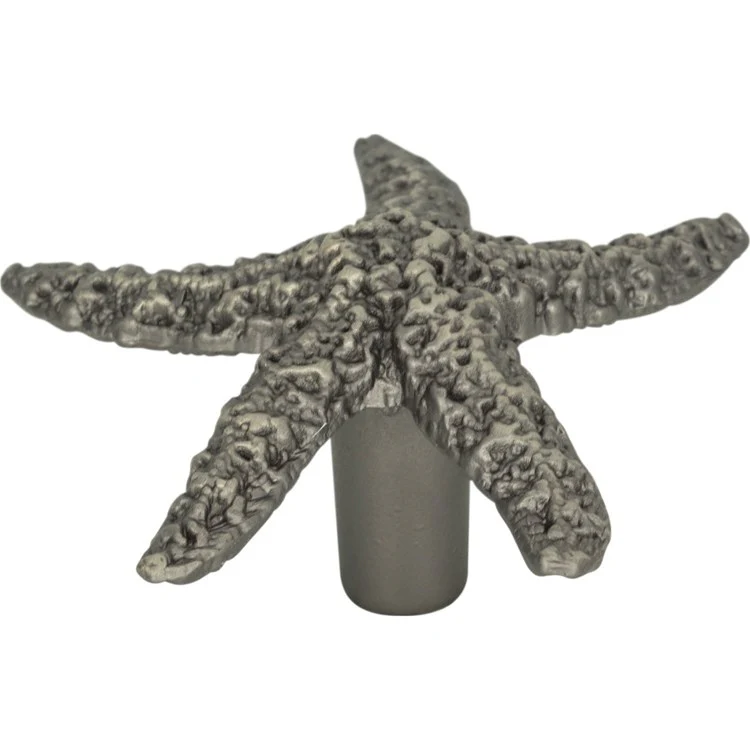 Knob Atlas Nautical/Ocean Starfish Burnished Bronze Zinc Alloy 2 Inch 1 Inch - Frankwebs