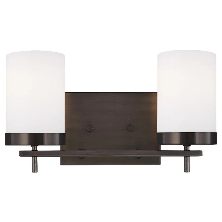 Zire Two-Light Bathroom Vanity Fixture - Frankwebs