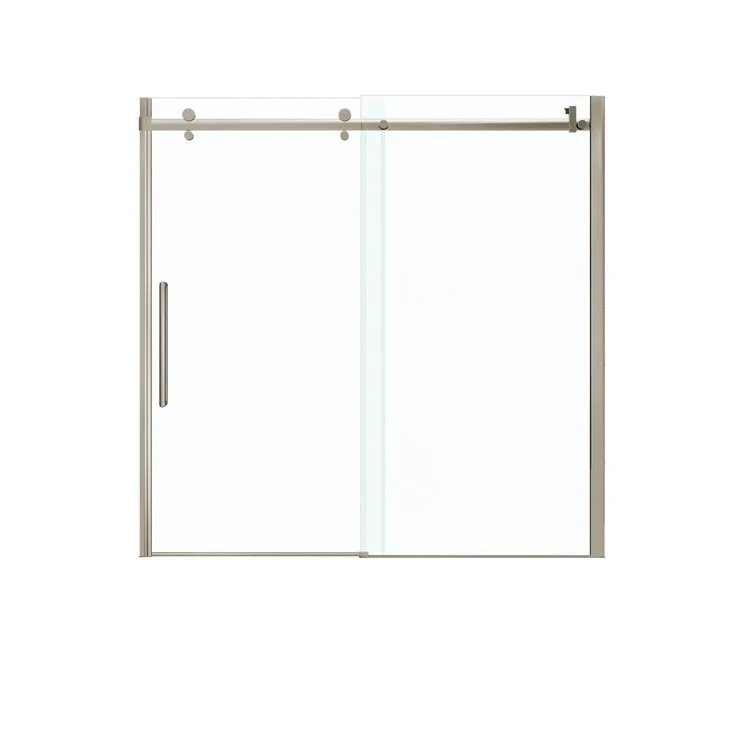 Shower Door Halo Sliding 59L x 59H Inch Chrome Clear 5/16 Inch 56-1/2 to 59x59 Inch - Frankwebs