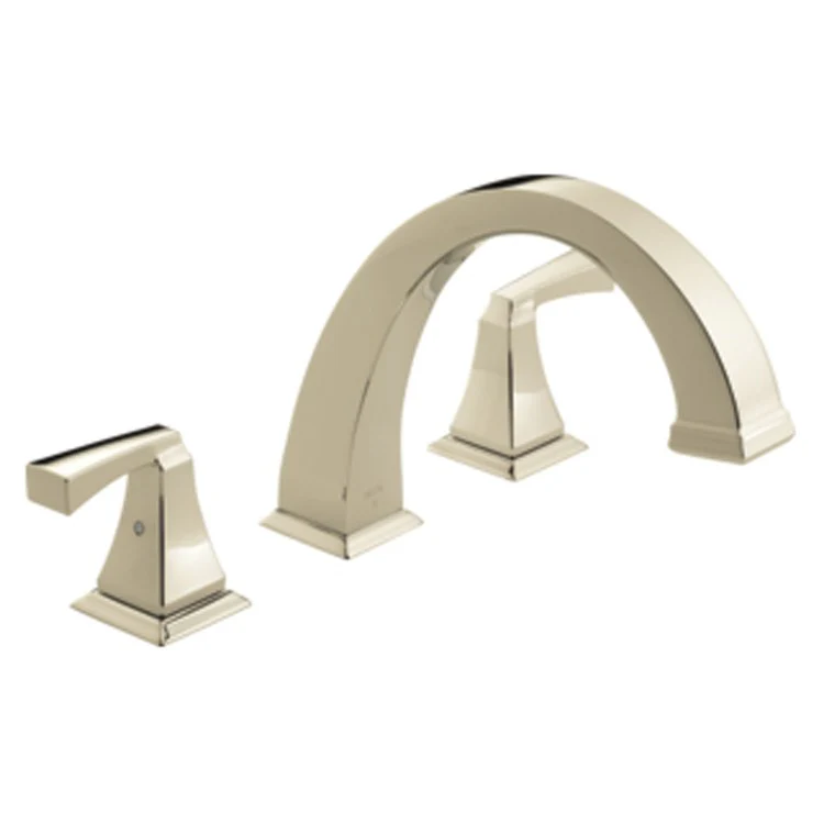 Dryden Two Handle 3-Hole Roman Tub Faucet - Frankwebs