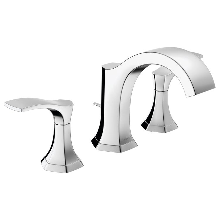 Locarno Two Handle Widespread Bathroom Sink Faucet with Drain - Frankwebs