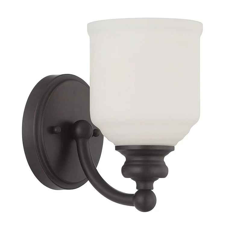 Melrose Single-Light Bathroom Wall Sconce - Frankwebs