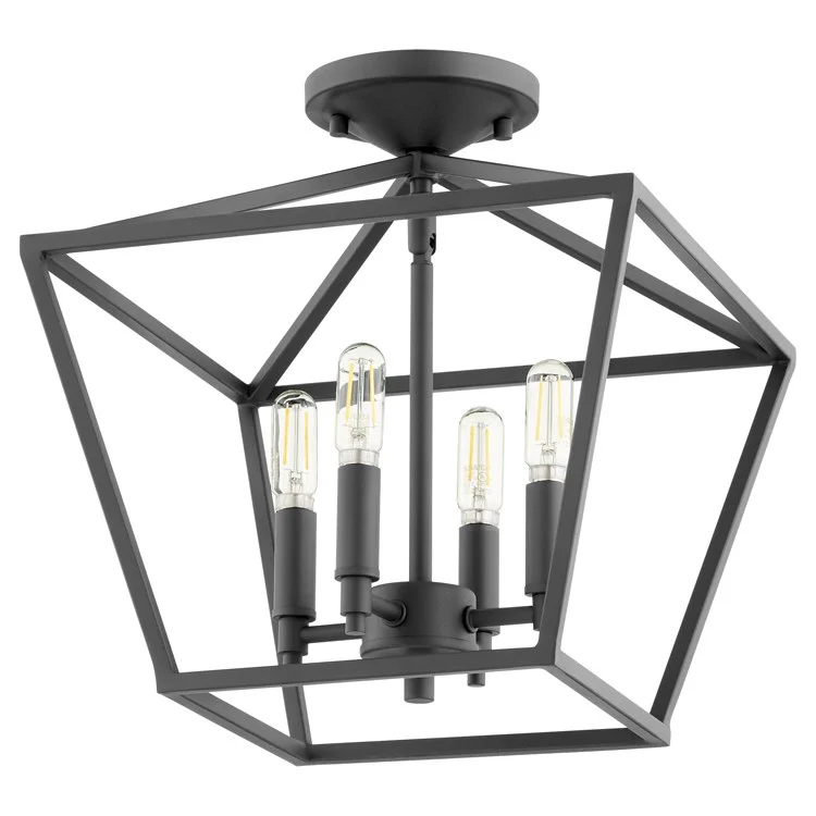 Gabriel Four-Light Flush Mount Ceiling Fixture - Frankwebs