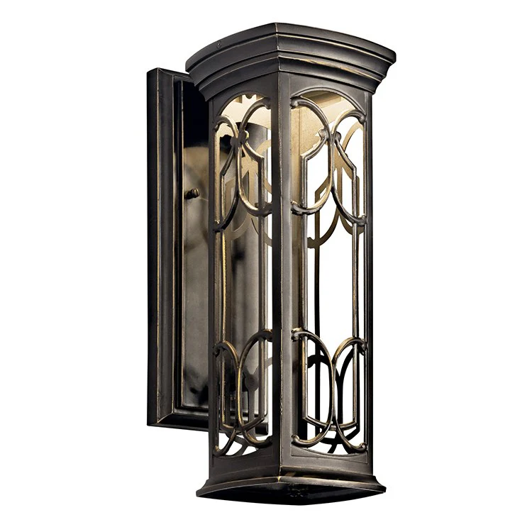 Franceasi Single-Light LED Outdoor Wall Lantern - Frankwebs