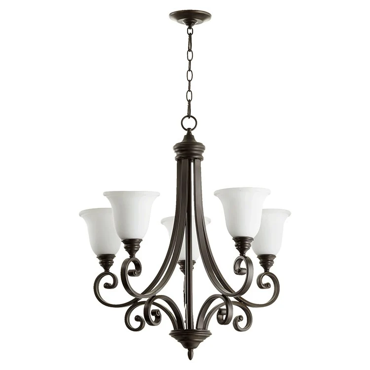 Bryant Five-Light Chandelier - Frankwebs