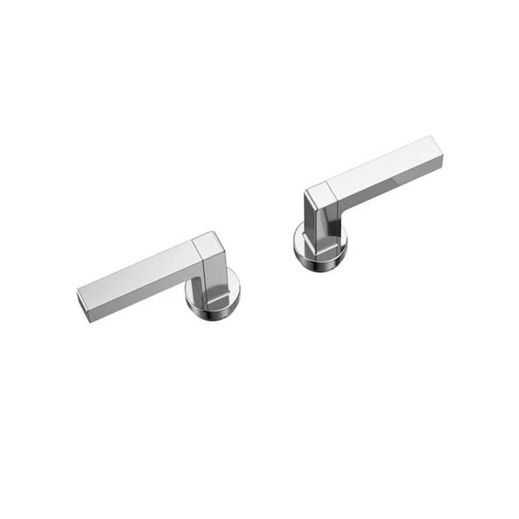 Handle Kit Frank Lloyd Wright Zinc 2 Lever Brilliance Polished Nickel - Frankwebs