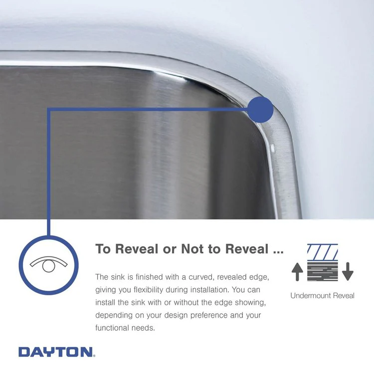 Kitchen Sink Dayton 26.5 x 18.5 Inch Single Bowl Radiant Satin Undermount - Frankwebs