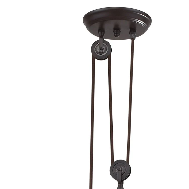 Farmhouse Single-Light Adjustable Pendant - Frankwebs