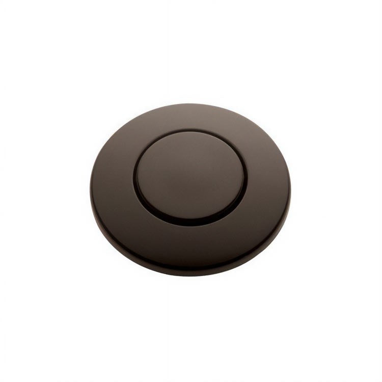 Air Switch Button 1-3/4 Inch Brushed Bronze Plastic for Garbage Disposal - Frankwebs