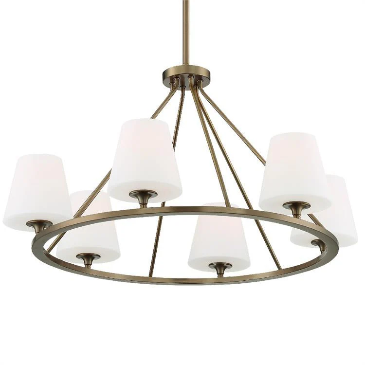Keenan Six-Light Chandelier - Frankwebs