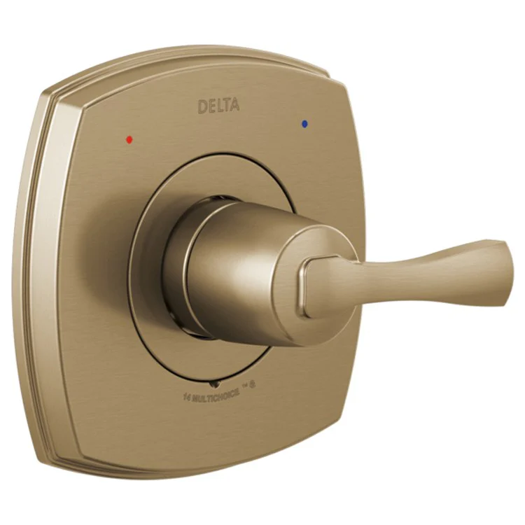 Valve Trim Stryke 14 1 Lever Matte Black ADA for R11000 Rough-In - Frankwebs