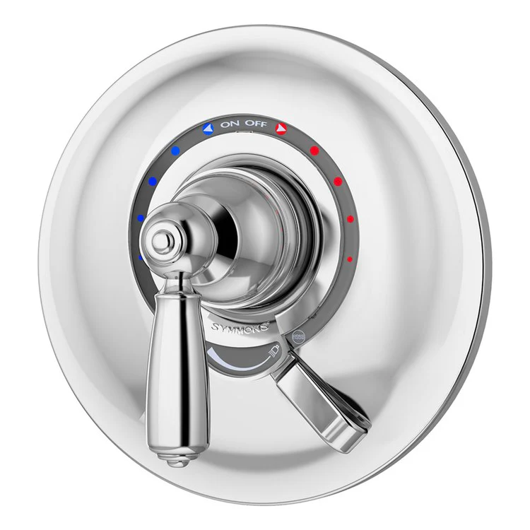 Shower Valve Trim Allura for Test Cap Valve 1 Lever Polished Chrome ADA for S161/162 Series Temptrol VersaFlex Shower Valve - Frankwebs