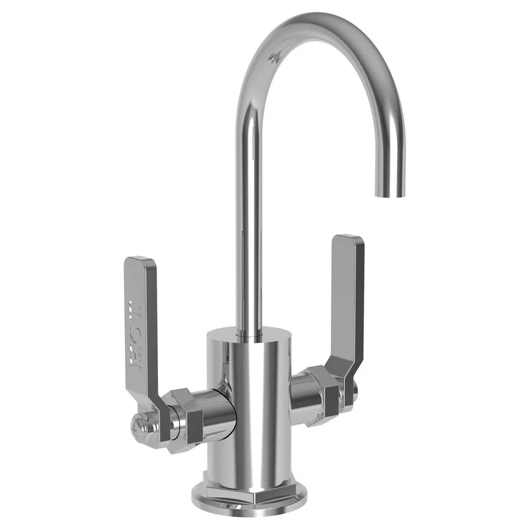 Water Dispenser Duncan Hot and Cold 2 Lever Gooseneck Polished Chrome - Frankwebs