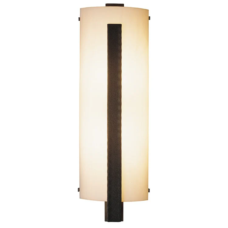 Forged Vertical Bar Two-Light Large Wall Sconce - Frankwebs