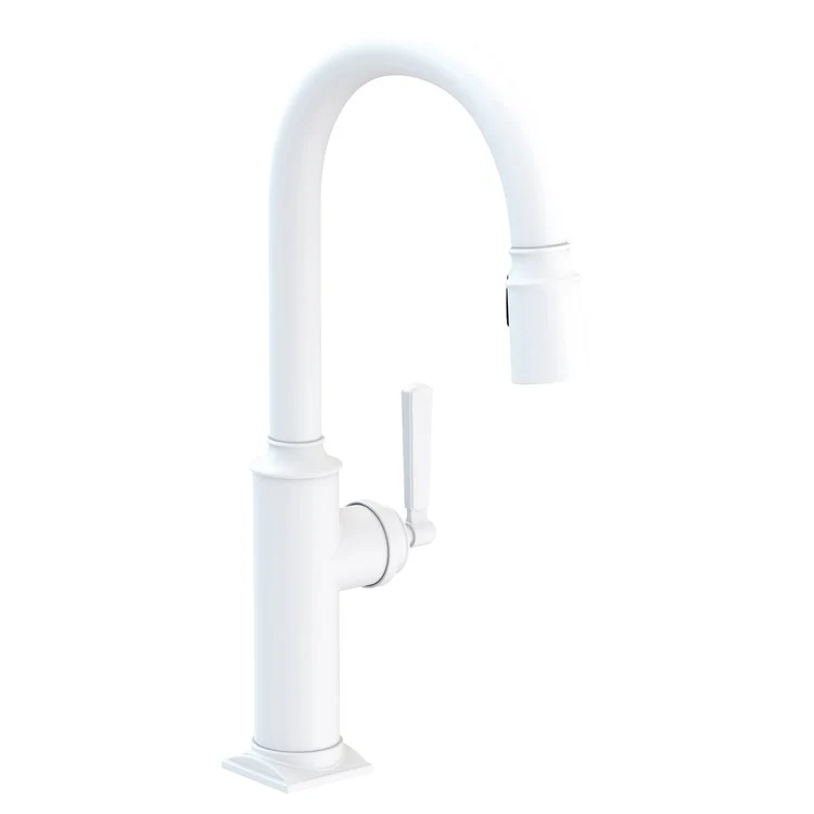 Kitchen Faucet Adams 1 Lever ADA Flat Black Pull Down Spout Height 10-1/2 Inch 1.8 Gallons per Minute - Frankwebs