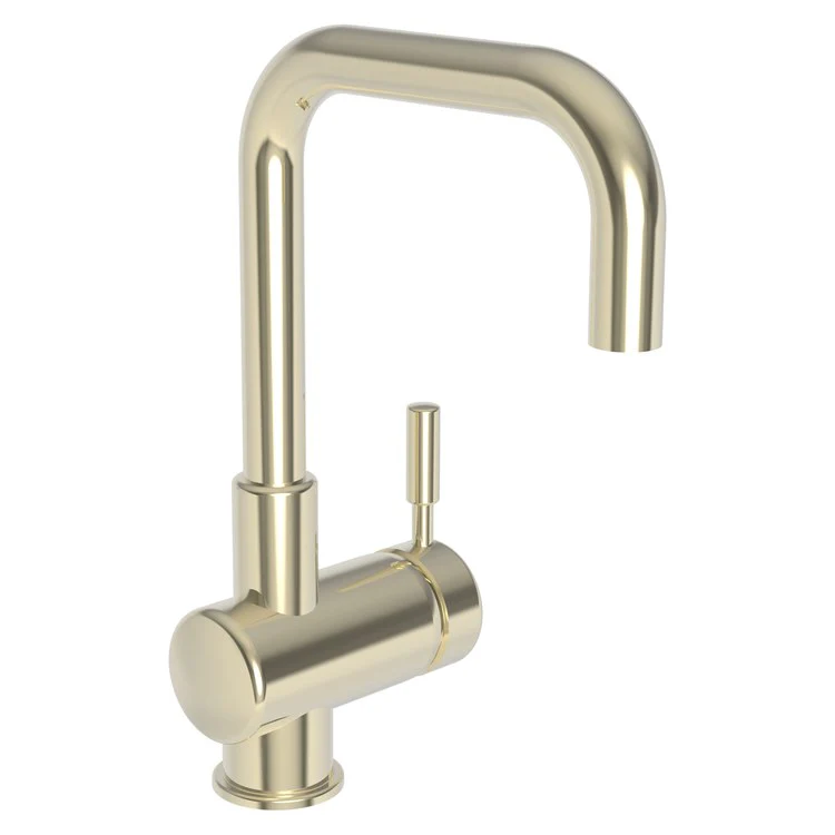East Square Single Handle Bar/Prep Faucet - Satin Gold PVD - Frankwebs