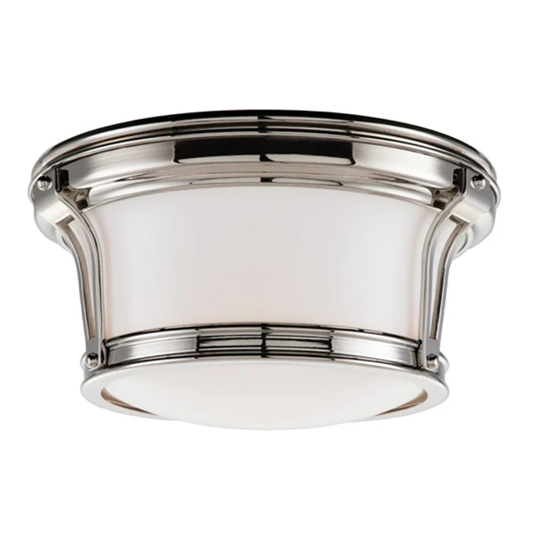 Newport Two-Light Flush Mount Ceiling Fixture - Frankwebs