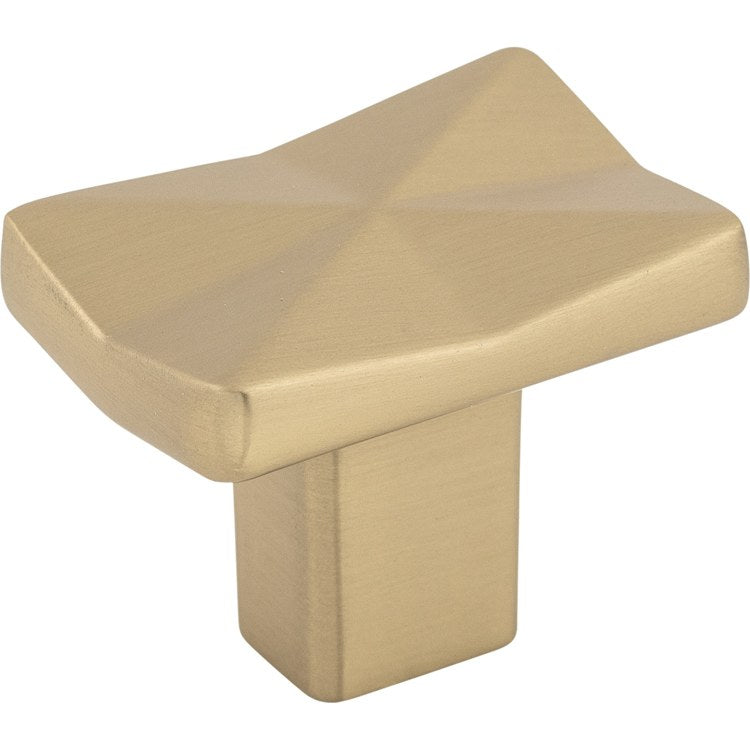 Knob Mercer Quilted Honey Bronze Zinc Alloy 1-1/4 Inch - Frankwebs