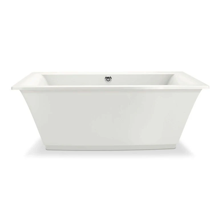 Freestanding Tub Optik 66 x 36 Inch with Aerofeel Sterling Silver Center Rectangular - Frankwebs