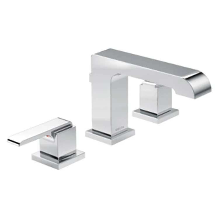 Ara Two Handle Widespread Bathroom Faucet with Drain - Frankwebs