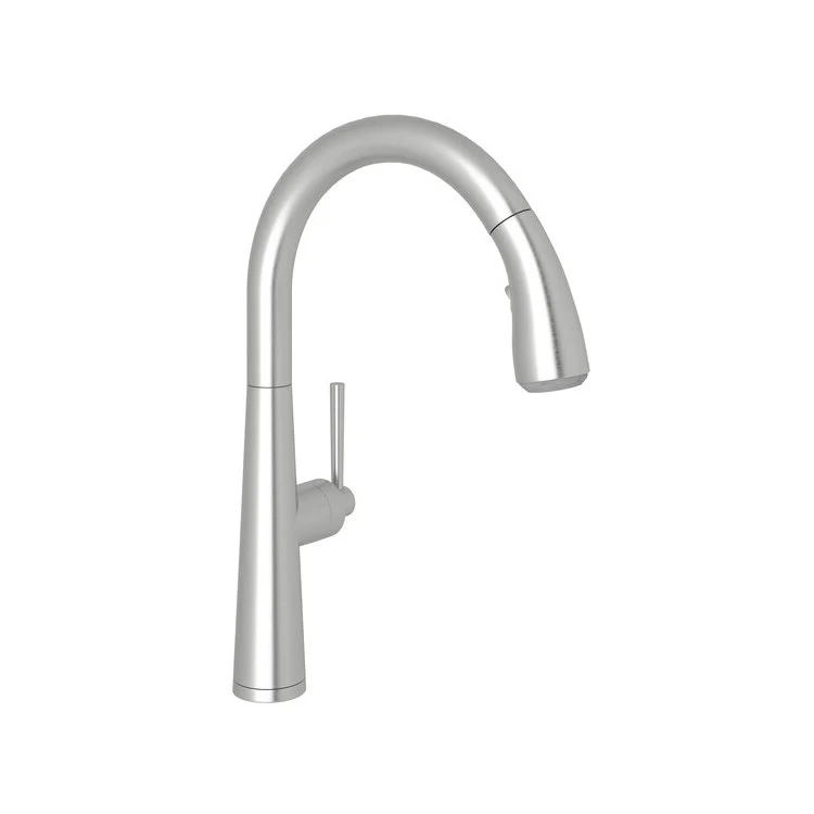 Kitchen Faucet Lux Pull Down 1 Metal Lever Polished Nickel 8-7/8 Inch 1.8 Gallons per Minute - Frankwebs