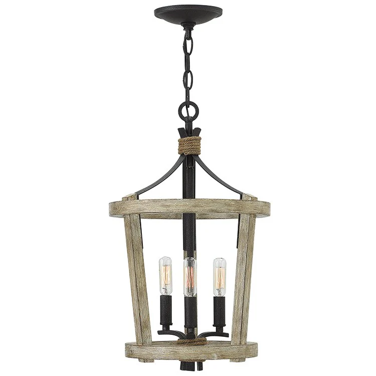 Sherwood Three-Light Single-Tier Foyer Pendant - Frankwebs