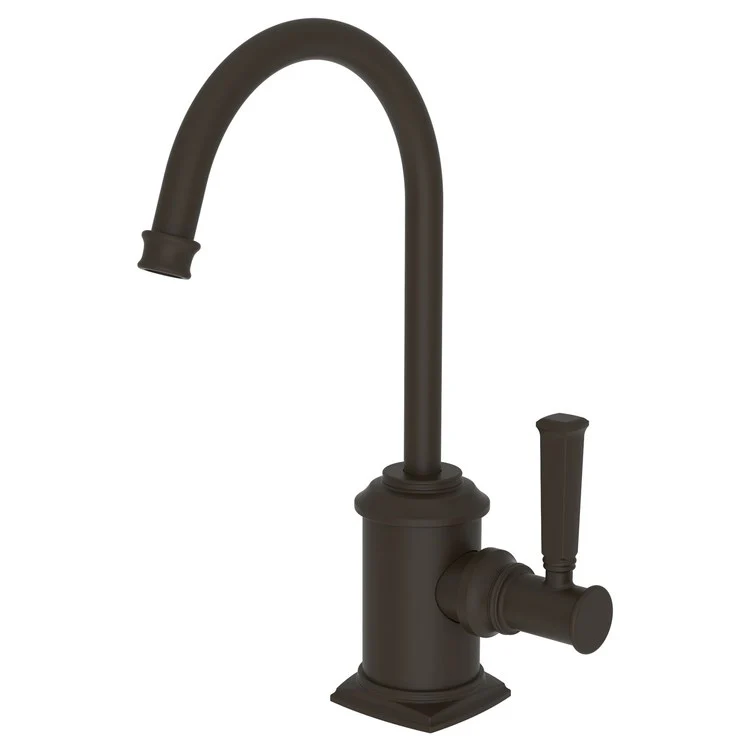 Cold Water Dispenser Zemora 1 Lever ADA Gooseneck Satin Brass PVD - Frankwebs