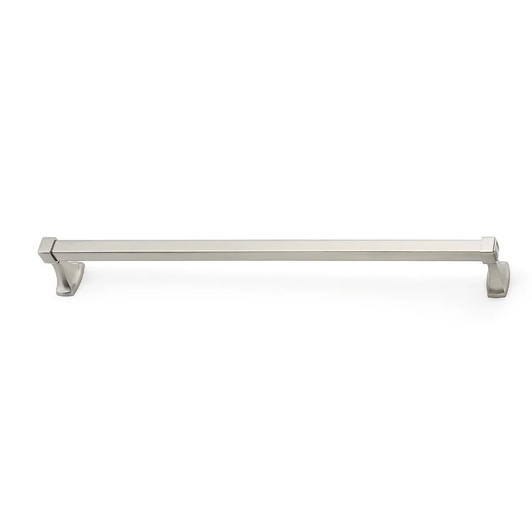 Towel Bar Cube Bath 24 Inch Satin Nickel Brass 3-1/16 Inch - Frankwebs