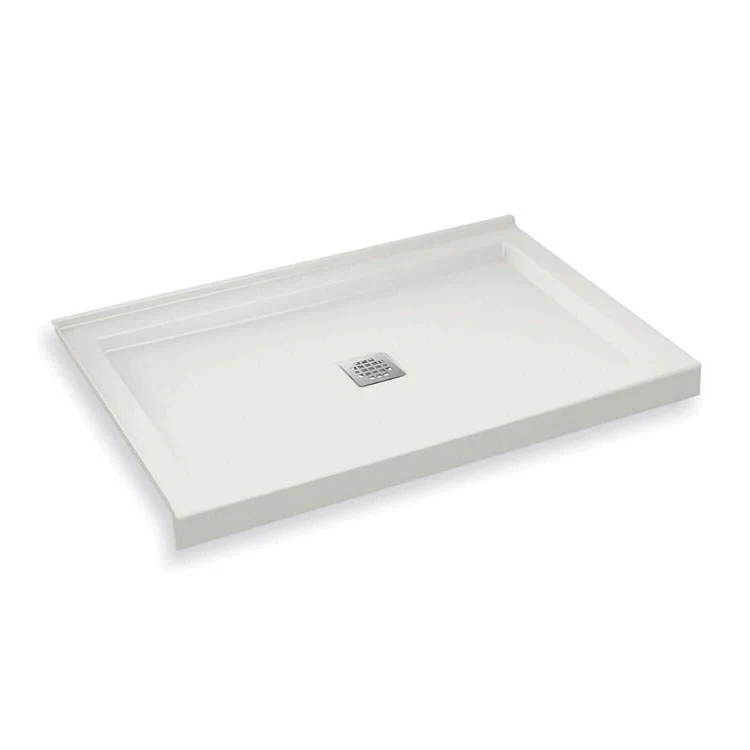 Shower Base B3 Square Drain/Corner White 48L x 36W Inch Acrylic Left - Frankwebs
