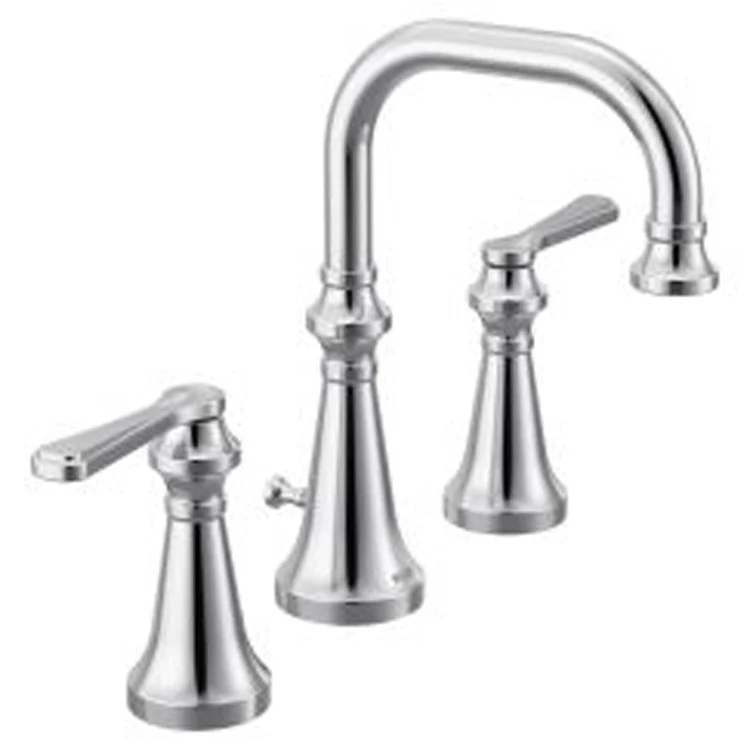 Lavatory Trim Colinet Widespread 2 Lever Chrome ADA High Arc 1.2 Gallons per Minute - Frankwebs