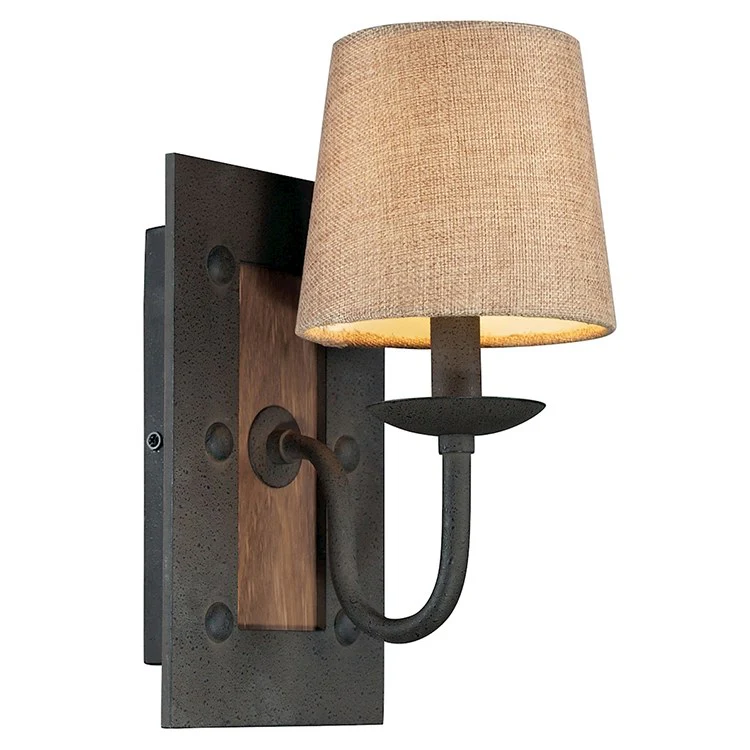 Early American Single-Light Wall Sconce - Frankwebs