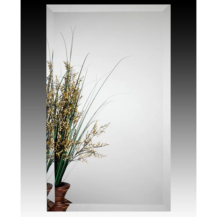 Cabinet 2000 15 x 25 Inch 1 Doors Mirror White 1 Inch Beveled Angle - Frankwebs