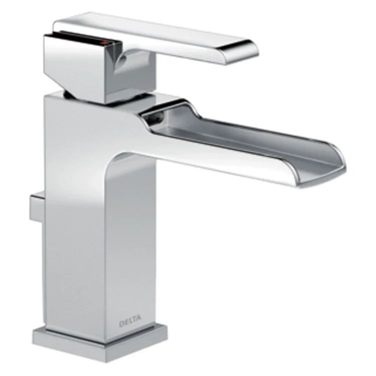 Ara Single Handle Channel Bathroom Faucet with Channel Spout/Drain - Frankwebs