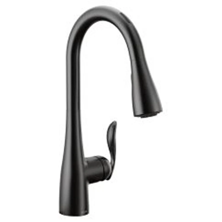 Kitchen Faucet Arbor Smart 1 Lever ADA Matte Black Pull Down - Frankwebs