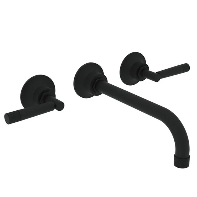 Tub Filler Graceline Wall Mount 8 Inch Spread 2 Lever Satin Nickel - Frankwebs