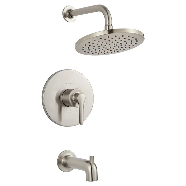 Studio S Pressure Balance Tub/Shower Valve Trim with Cartridge and Water-Saving Shower Head - Frankwebs