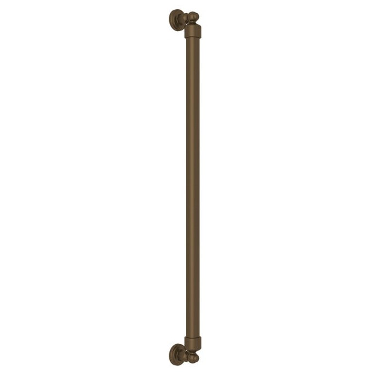 Grab Bar Georgian Era 28 Inch Decorative Polished Nickel ADA Wall Mount Brass - Frankwebs
