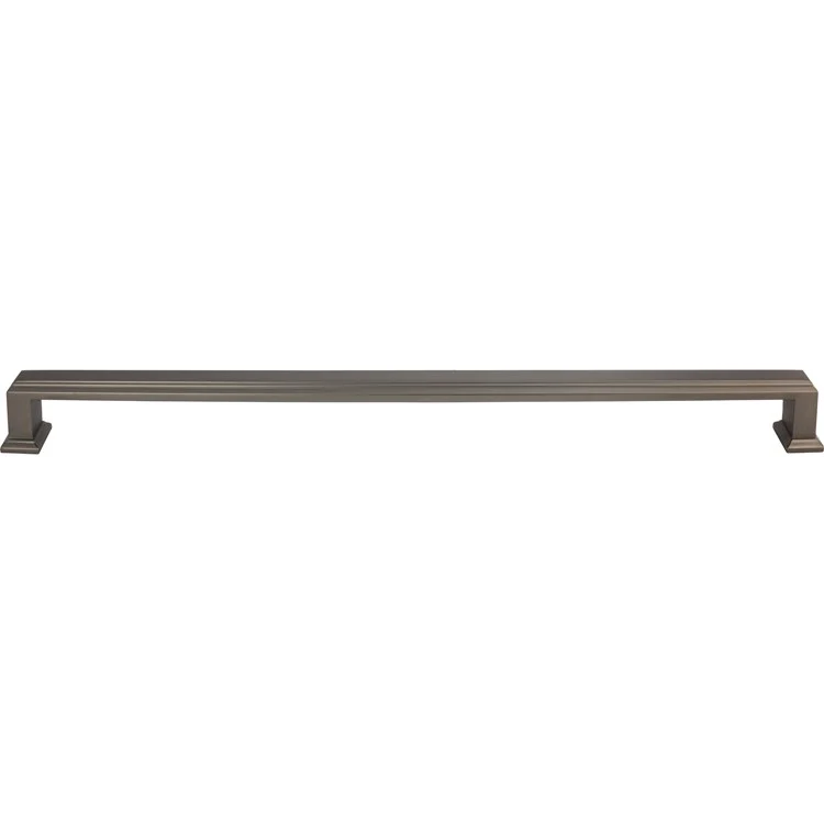 Drawer Pull Atlas Sutton Place Appliance Polished Chrome Zinc Alloy 18 Inch 19-5/8 x 1-5/16 Inch - Frankwebs