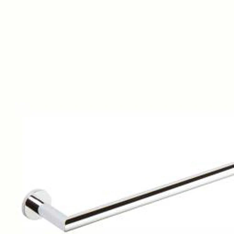 Towel Bar Kubic 18 Inch Single Polished Chrome Brass 3 Inch Extension from Wall - Frankwebs