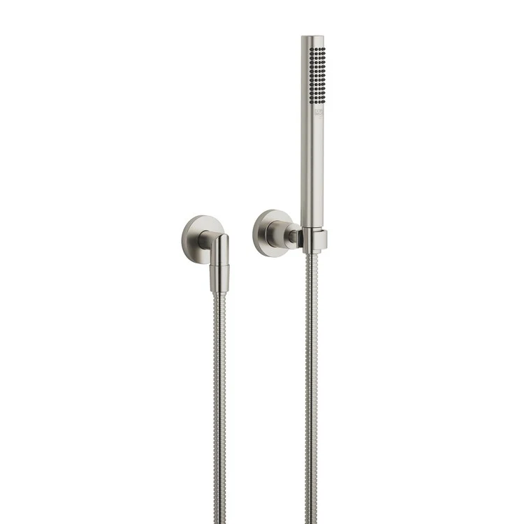 Handshower Set TARA with Individual Flanges Brushed Champagne Compact Rain 1.8 Gallons per Minute - Frankwebs