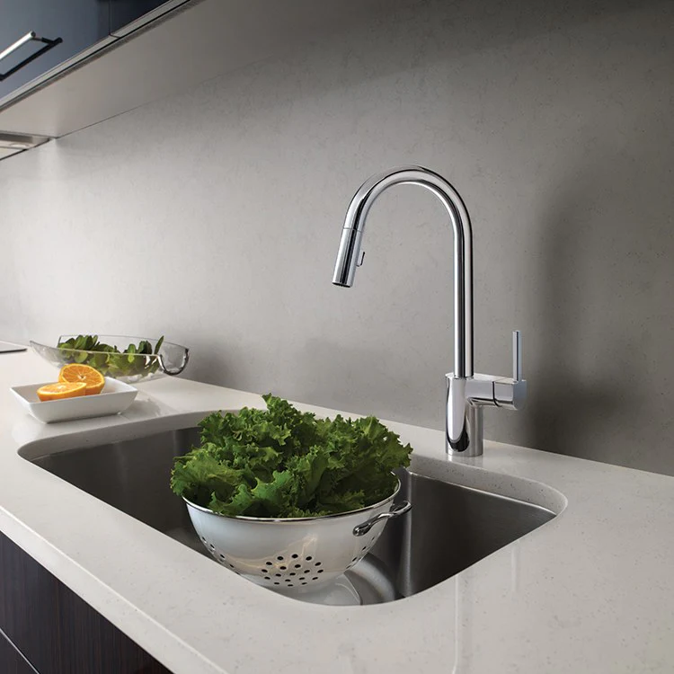 Align Single Handle High Arc Kitchen Faucet - Frankwebs
