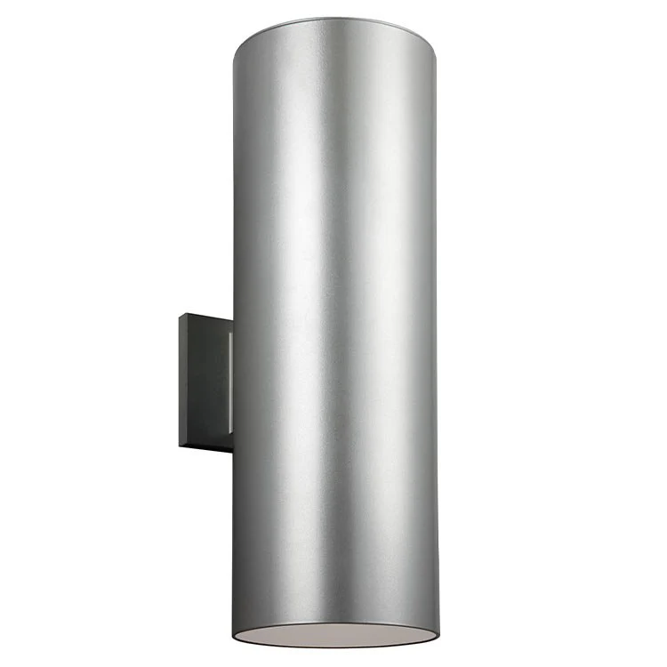 Outdoor Cylinders Two-Light LED Large Outdoor Wall Sconce - Frankwebs