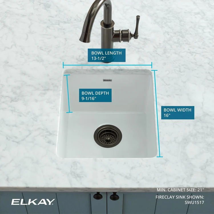 Sink Kit Fireclay Bar Sink Kit 16.5 x 19 Inch Single Bowl White Bottom Grid Drain and Cleaning Kit - Frankwebs