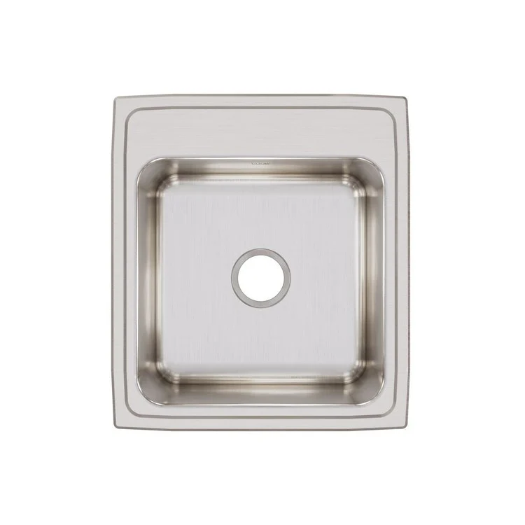 Kitchen Sink Lustertone Classic 19.5 x 22 Inch Single Bowl Lustrous Satin Drop-In - Frankwebs